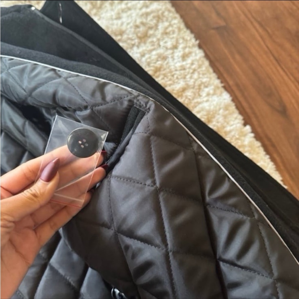 Gap Black Wool Coat - image 4